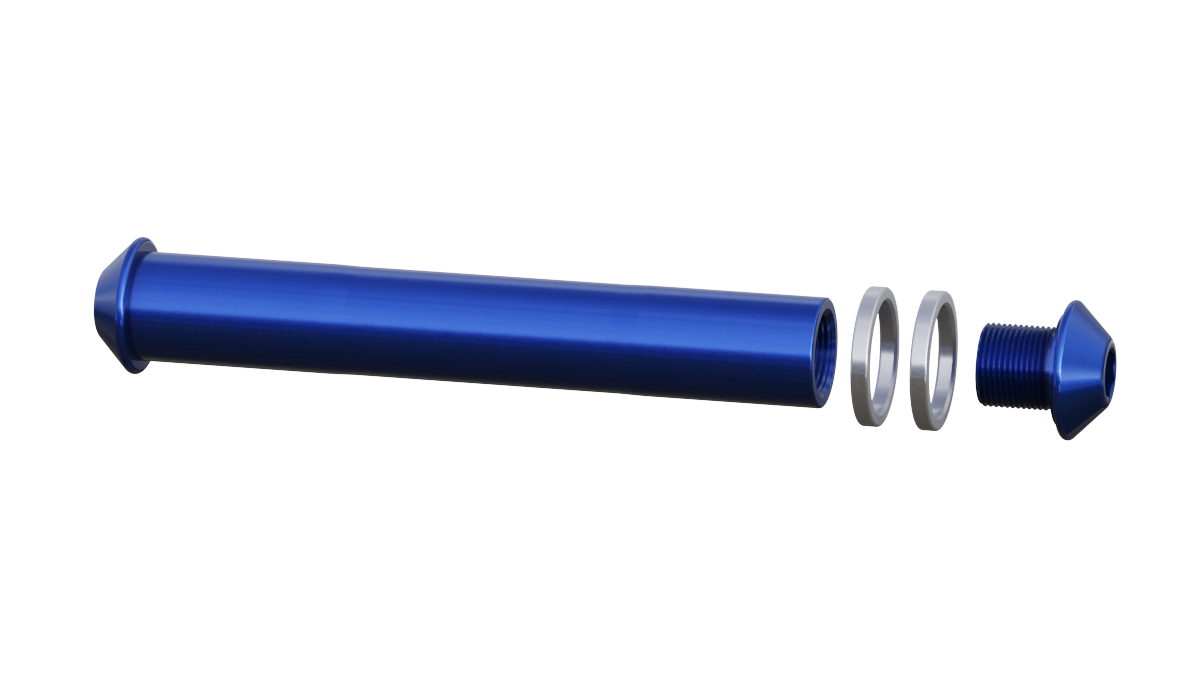 HEXLOX 120mm スルーアクスル　key付き Hexlox Thru Axle – Hexlox - Anti Theft for Saddles, Wheels