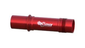 Onyx Axle, Front - MTB CL 20mm Thru 086719 Onyx Logo in Red