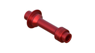 Onyx Axle, Front - MTB ISO 100-12mm Thru 094290 in Red