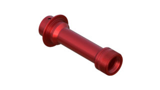 Onyx Axle, Front - MTB RS-1 ISO 15mm Thru 087562 in Red