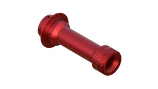 Onyx Axle, Front - MTB TC ISO 100-15mm Thru 094926 in Red