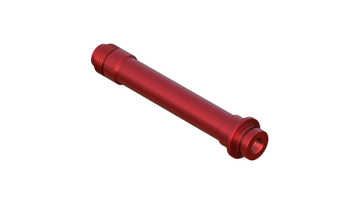 Onyx Axle, Front - TRACK 085889 in Red