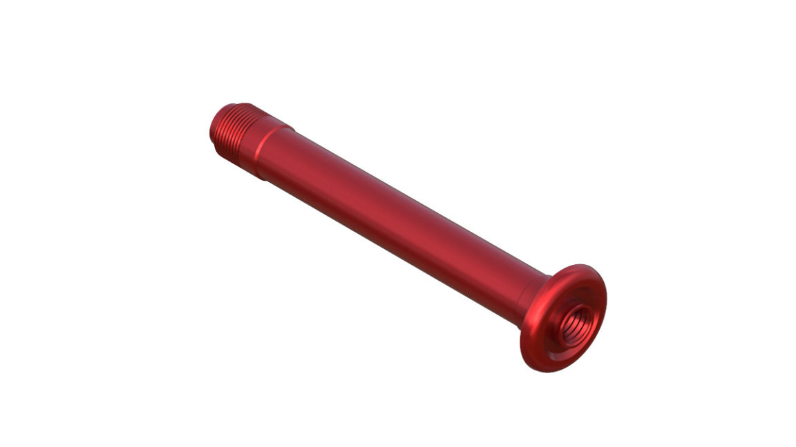Onyx Axle, Rear - TRACK 084019 in Red