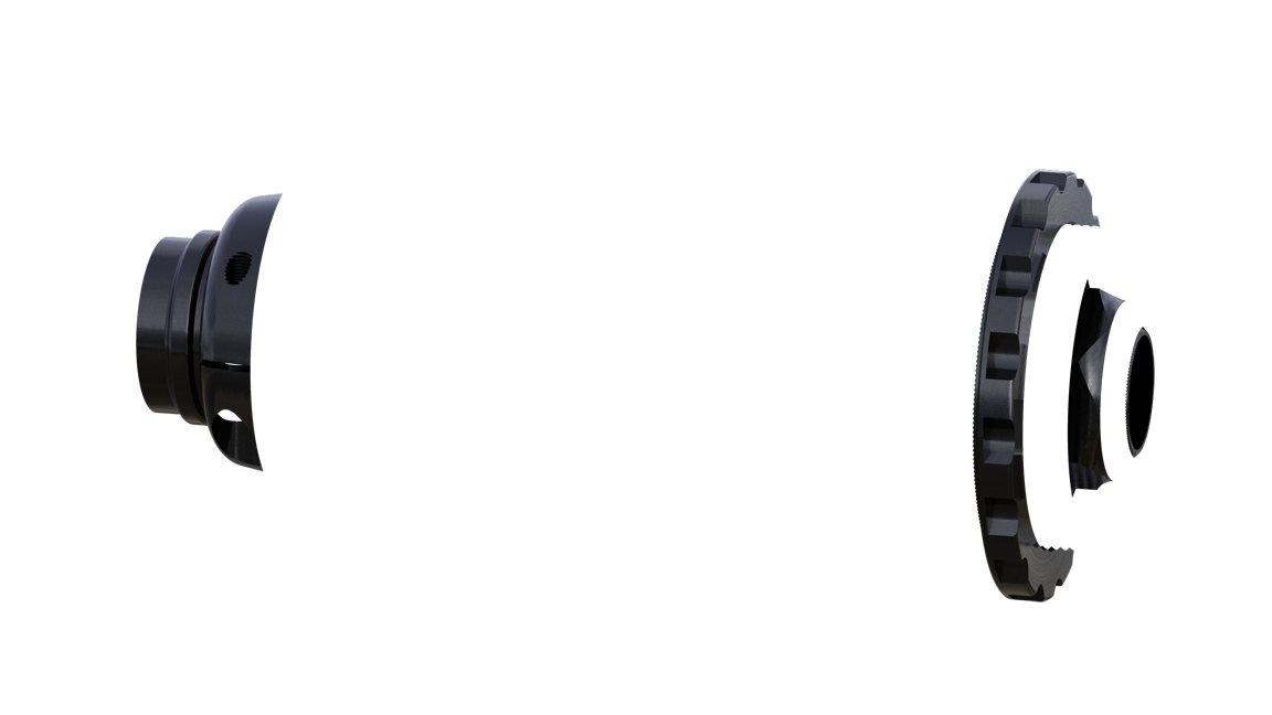 Onyx BMX PRO HG-110/12mm Thru-bolt Rear Hub - Onyx Racing Products