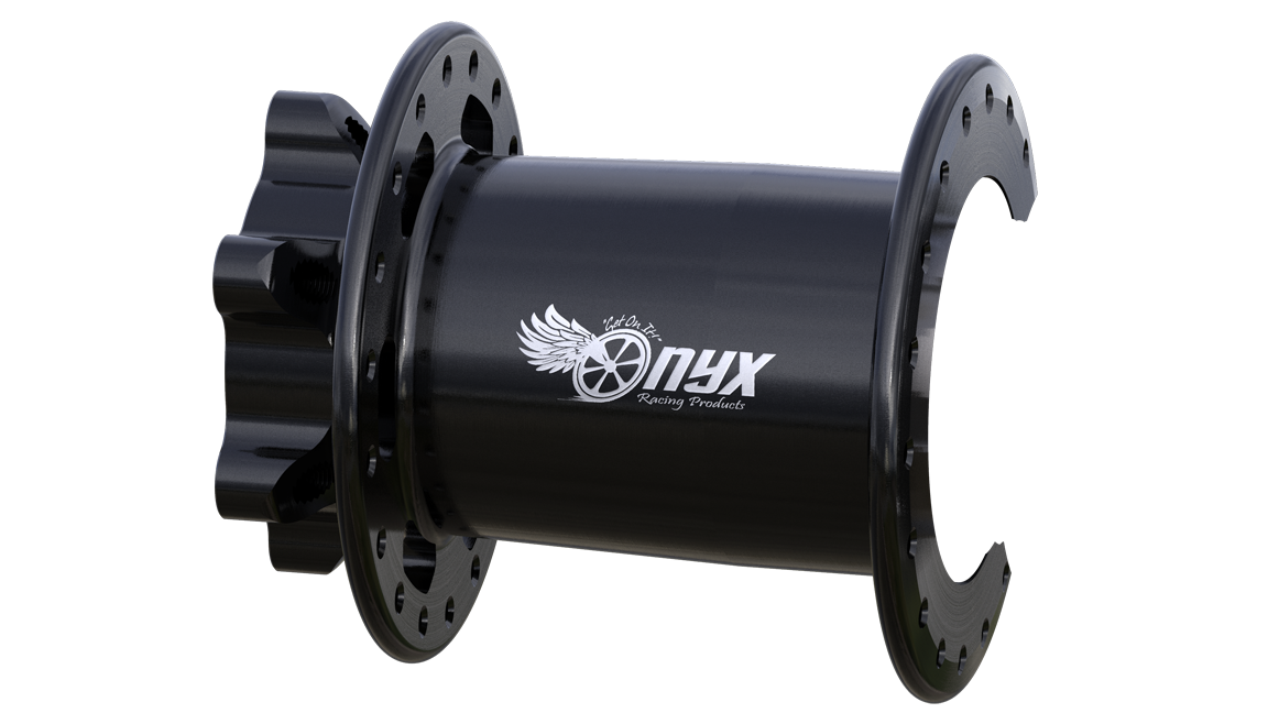 Onyx BMX PRO ISO HG-110/12mm Thru-bolt Rear Hub - Onyx