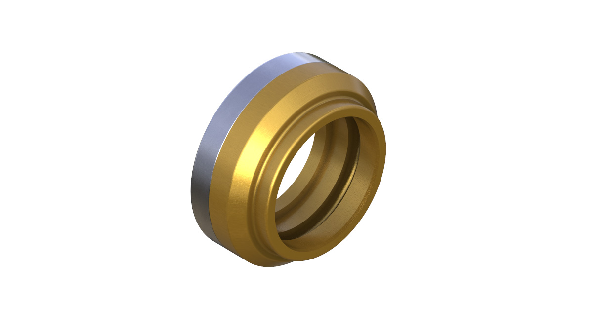 Endcap, Knurled - Left, 15mm Thru - Onyx Racing Products