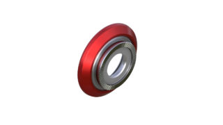Onyx Endcap, Knurled - Right, 12mm Thru 100396 in Red