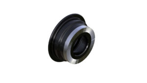 Onyx Endcap, Knurled - Right, HG 10mm Thru 100379 in Black