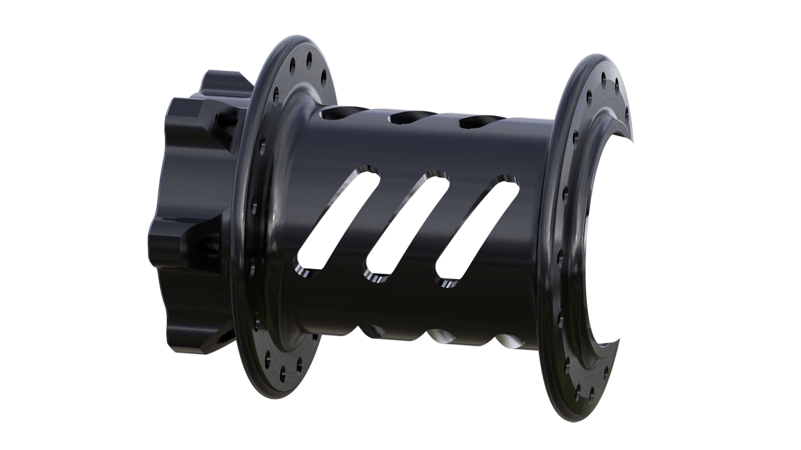 Onyx MTB ISO-100/QR Helix Front Hub - Onyx Racing Products