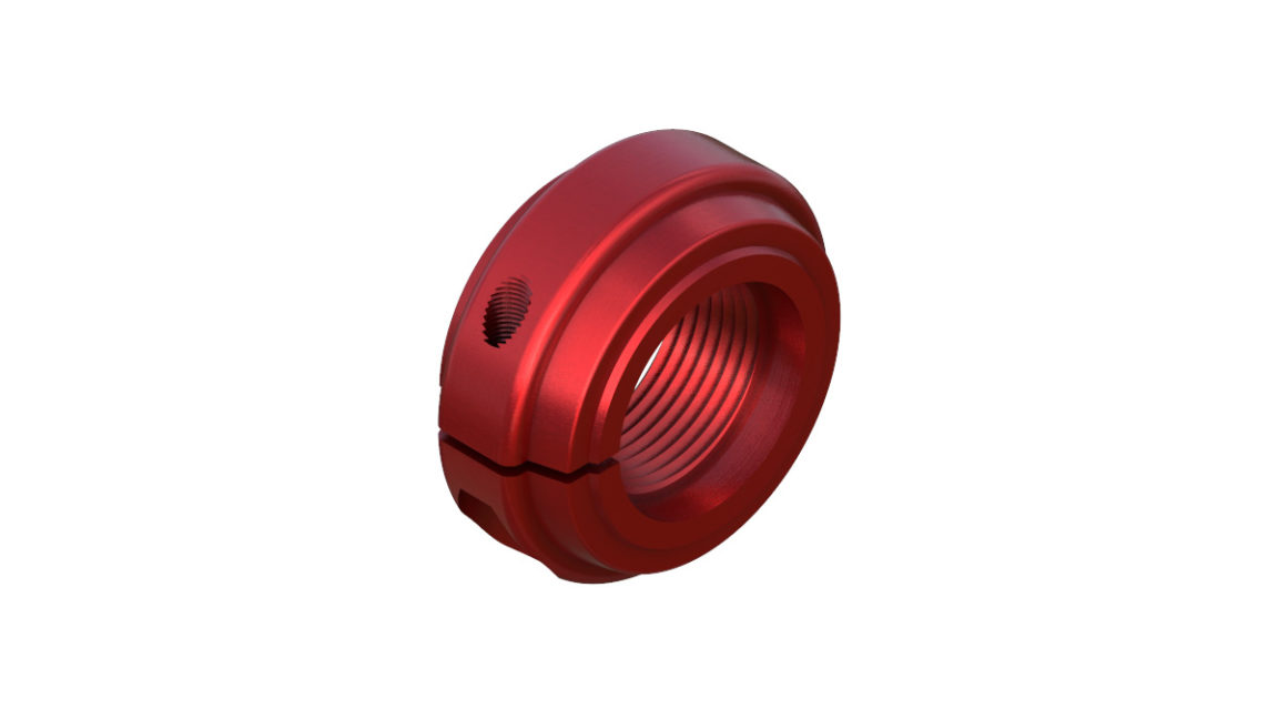 Onyx Nut, Locking - 15mm 085691 in Red
