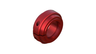 Onyx Nut, Locking - 15mm 085691 in Red