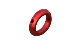 Onyx Nut, Locking - 25mm 041016 in Red