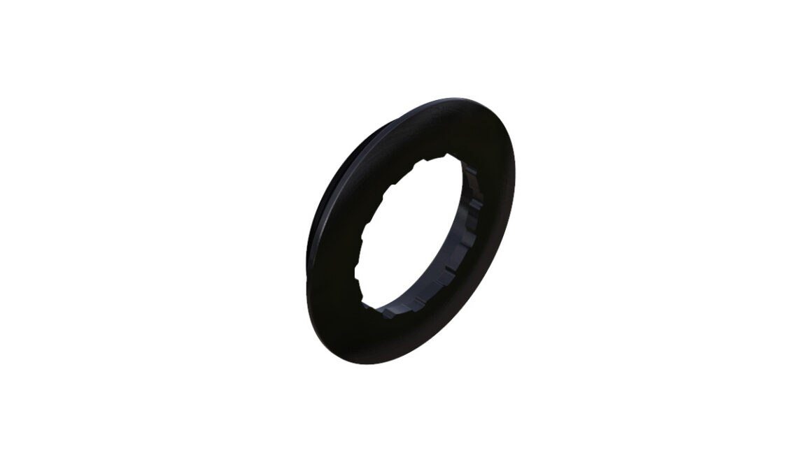 Onyx Ring, Locking 040034 in Black