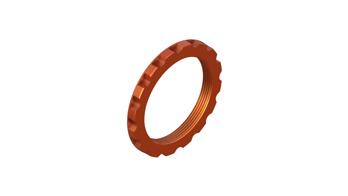 Ring, Locking - 1.37 x 24 thread per inch - Onyx Racing Products