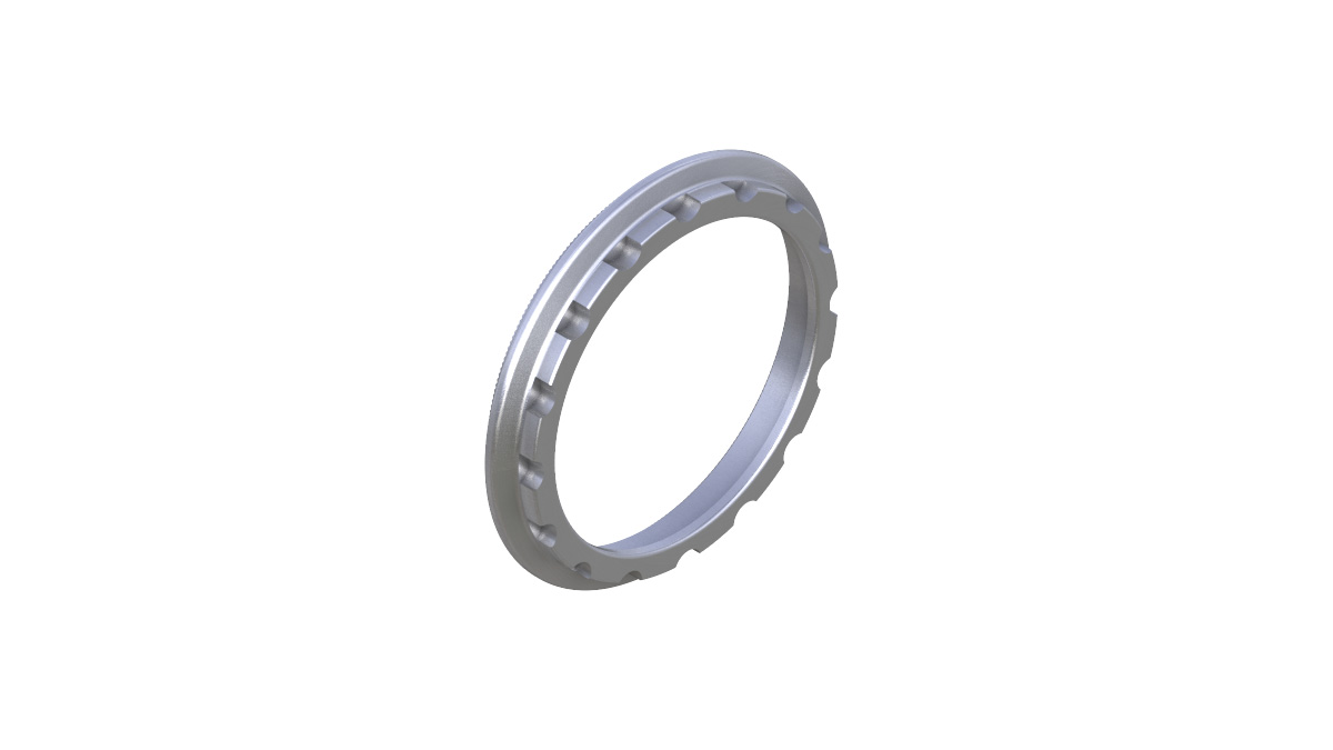 RB300 （ONYX) Ring, Locking - 1.72 x 24 thread per inch - Onyx Racing Products