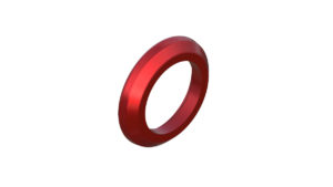 Onyx Ring, Seal 041796 in Red