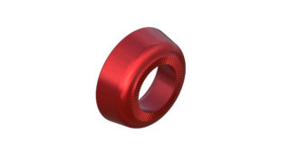 Onyx Spacer, BMX, Axle - Front 041670 in Red