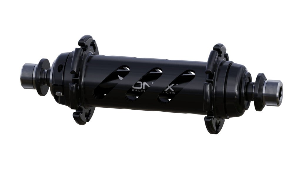 Onyx BMX OHM HOOK 100/8mm Bolton Helix Front Hub Onyx Racing Products