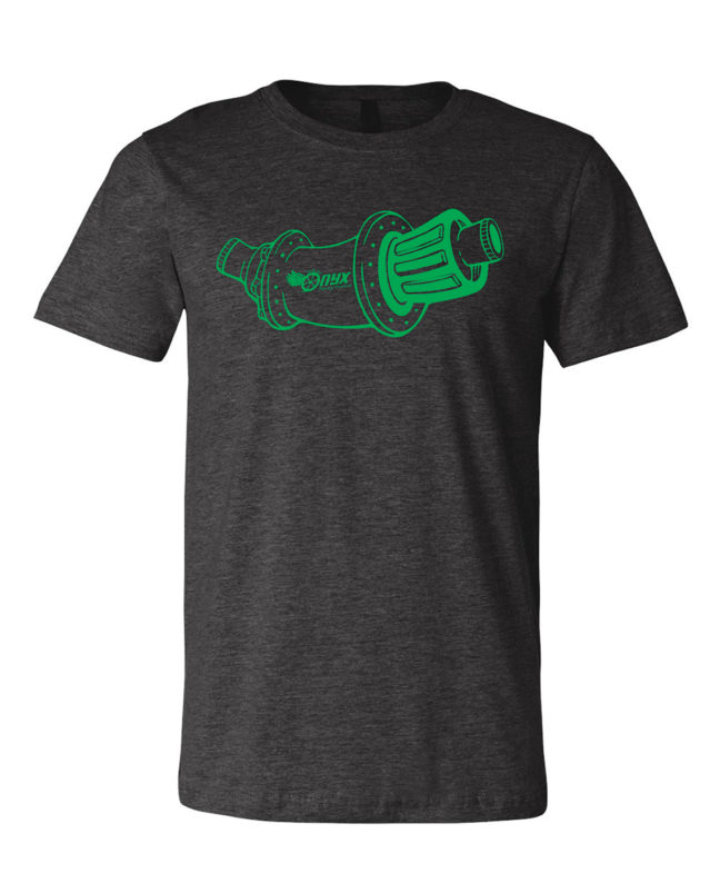 Onyx T-Shirt - Green Warped Hub